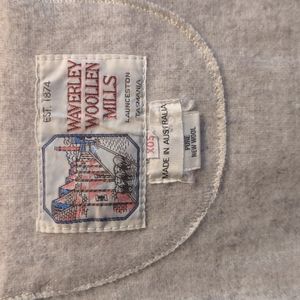 100% Wool shirt made in Tasmania Australia